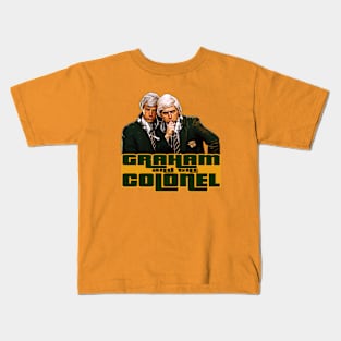 Retro Oz TV - The Late Show - GRAHAM & THE COLONEL Kids T-Shirt